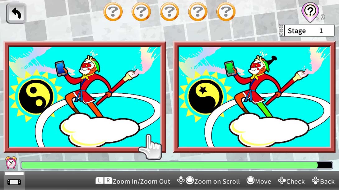 聊天儿！拼图游戏~大家一起来找错 日语_2