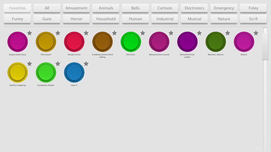【美版】Soundboard: buttons with instant sounds 英语_2