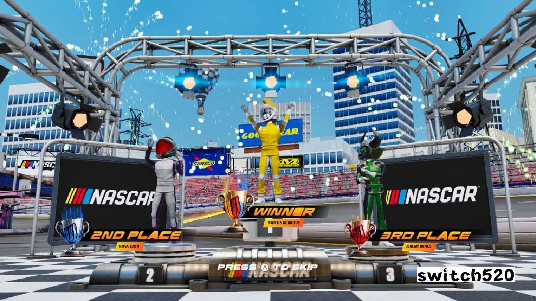 纳斯卡街机赛车金手指截图6