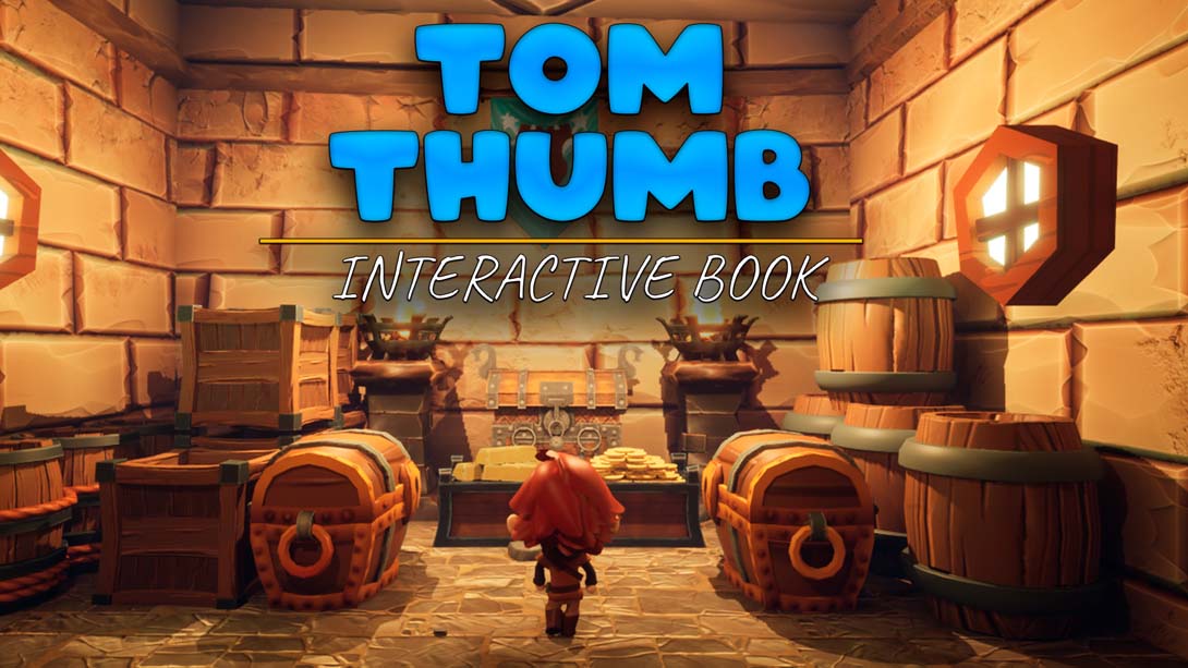 【美版】汤姆拇指:互动书 Tom Thumb: Interactive Book 英语_0