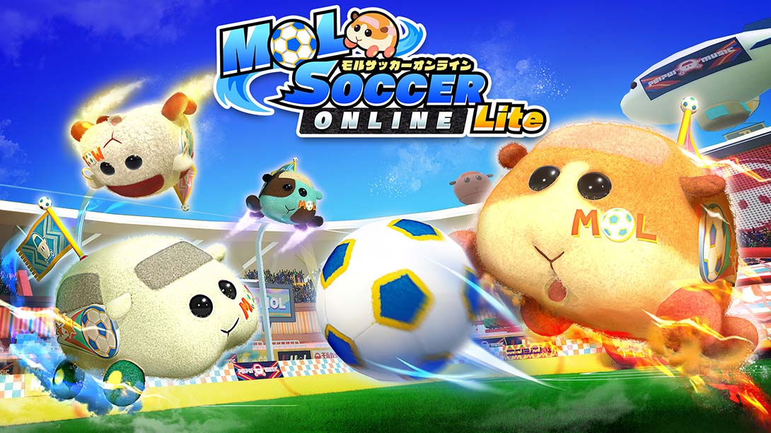 【日版】PUI PUI 天竺鼠车车 一起来！天竺鼠车车派对！ MOL SOCCER ONLINE Lite 英语_0
