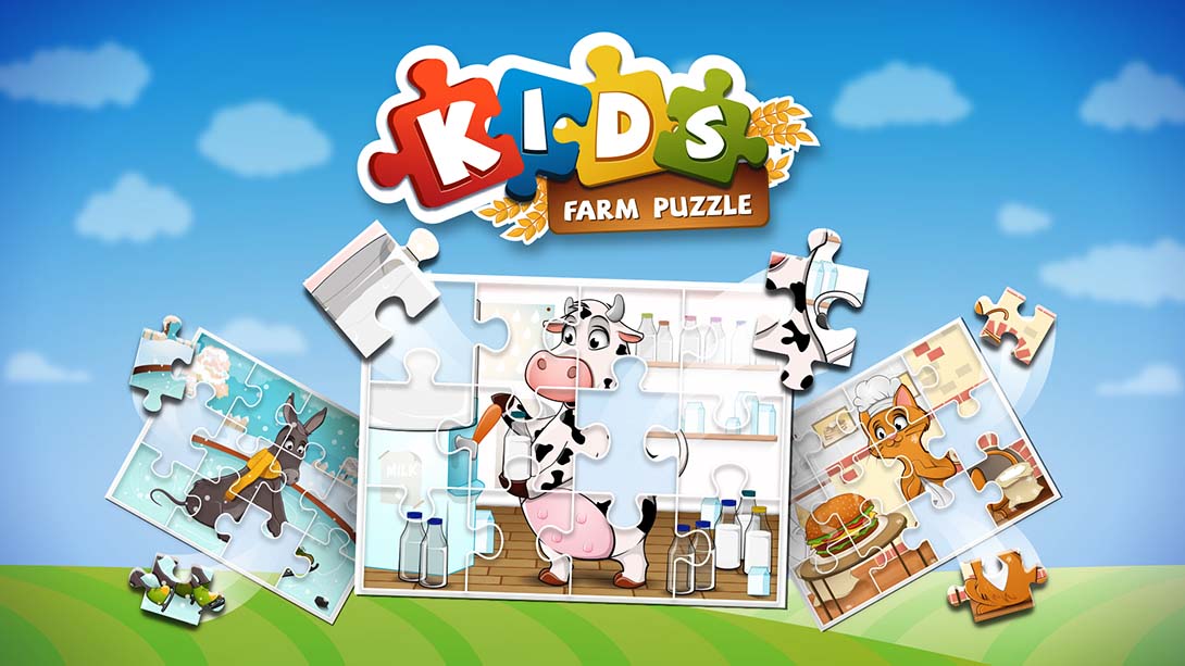 儿童：农场拼图 Kids: Farm Puzzle 英语_0