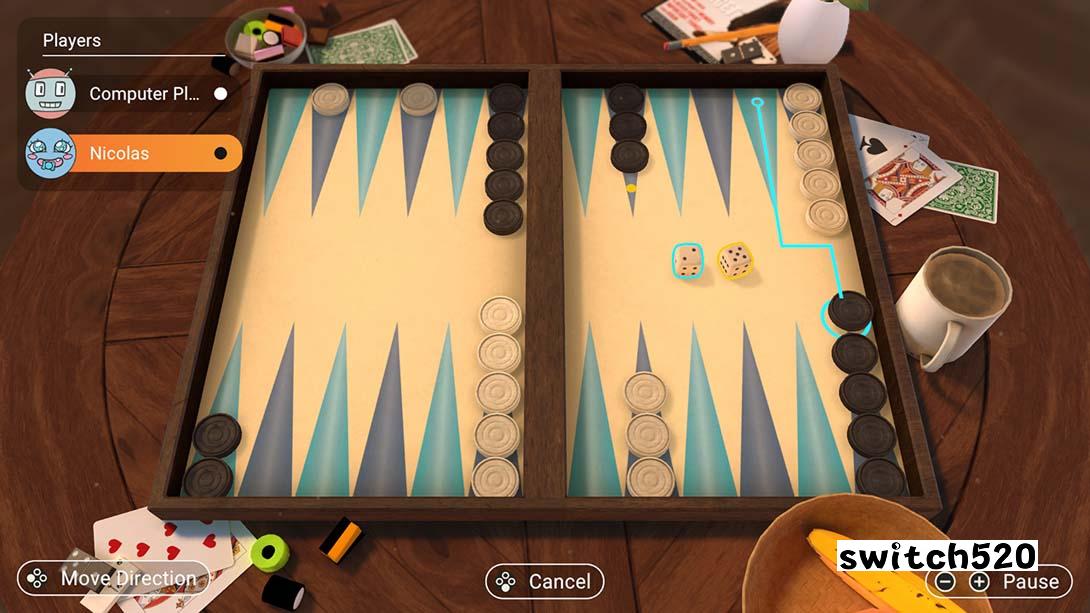 【美版】三合一游戏收藏双陆棋+跳棋+米尔斯 .Backgammon + Checkers + Mills 英语_4