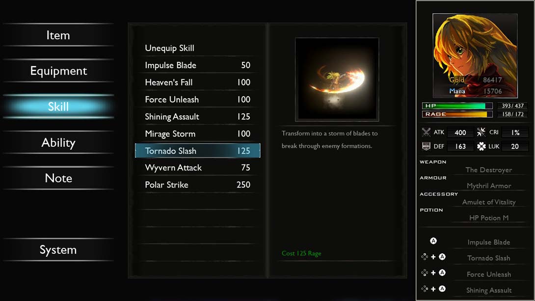 《流浪者 SWORD OF THE VAGRANT》1.1 金手指截图7