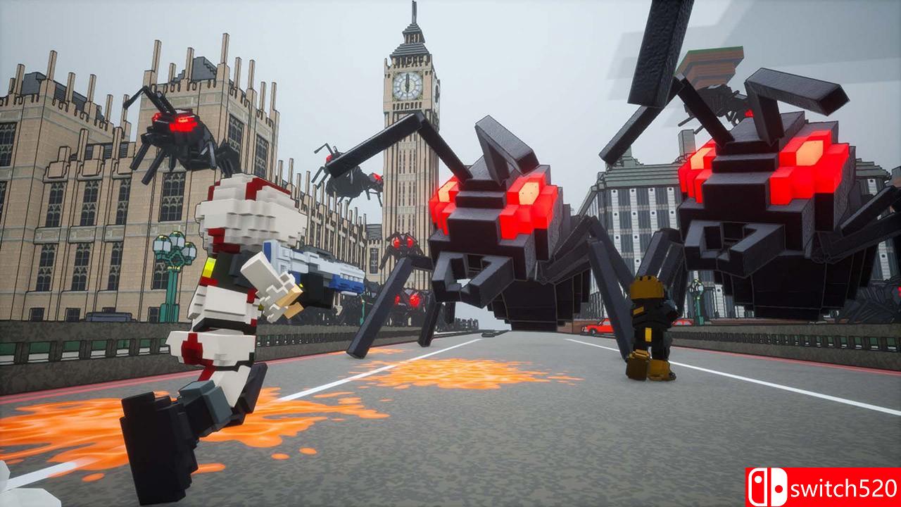 《数码方块地球防卫军》游戏截图0