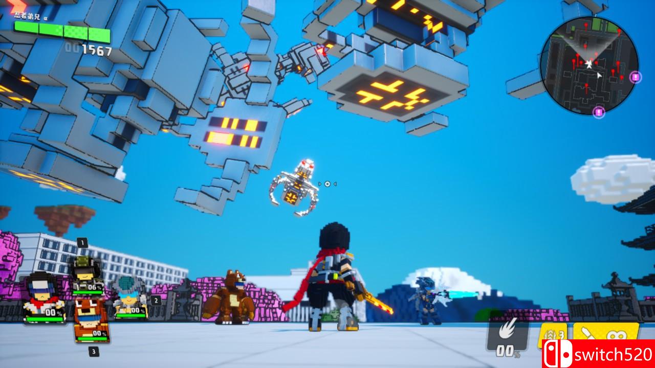 《数码方块地球防卫军》游戏截图6