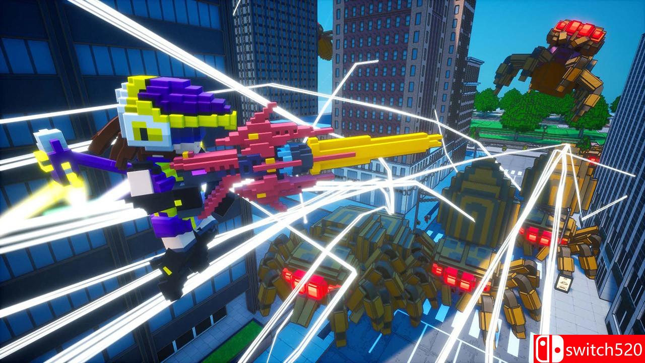 《数码方块地球防卫军》游戏截图2