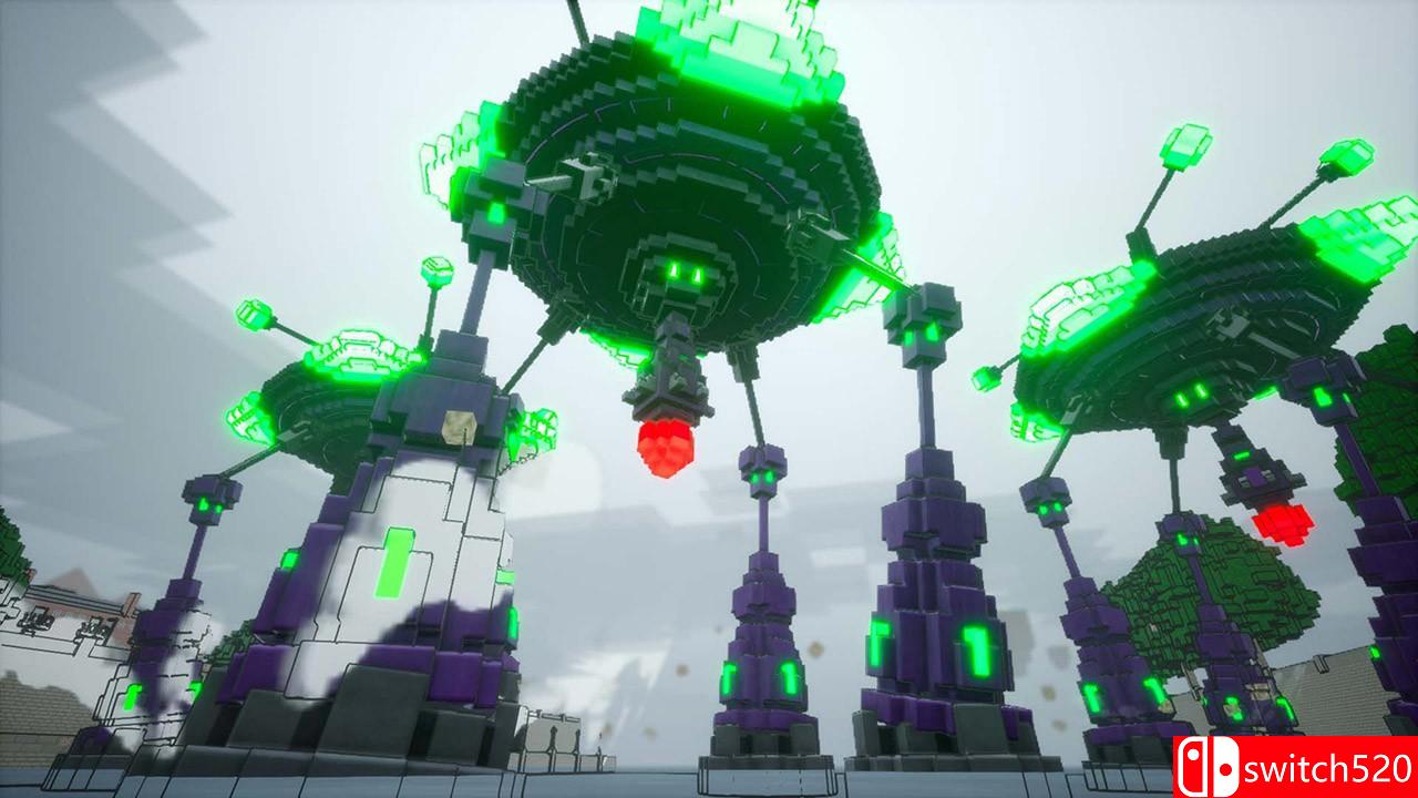 《数码方块地球防卫军》游戏截图5