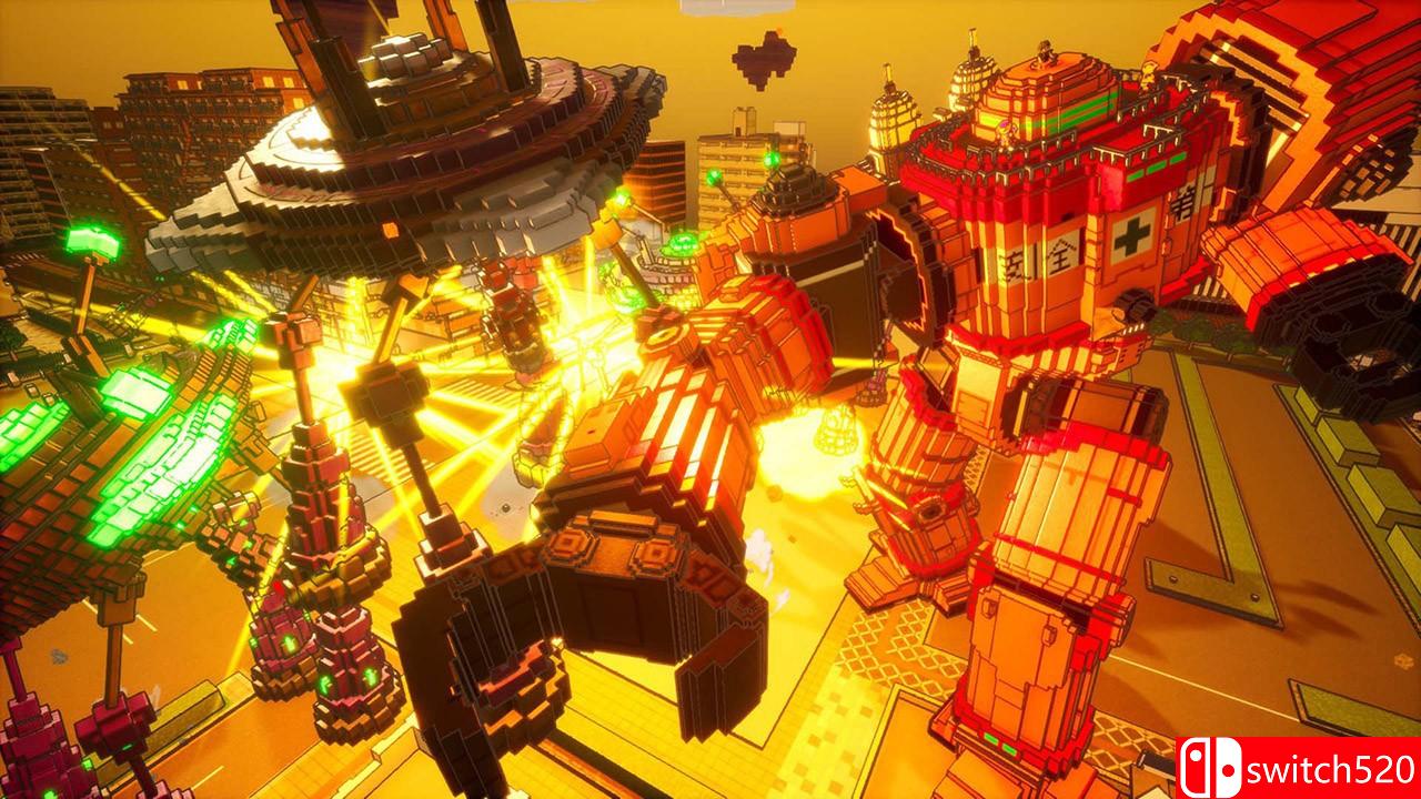 《数码方块地球防卫军》游戏截图3