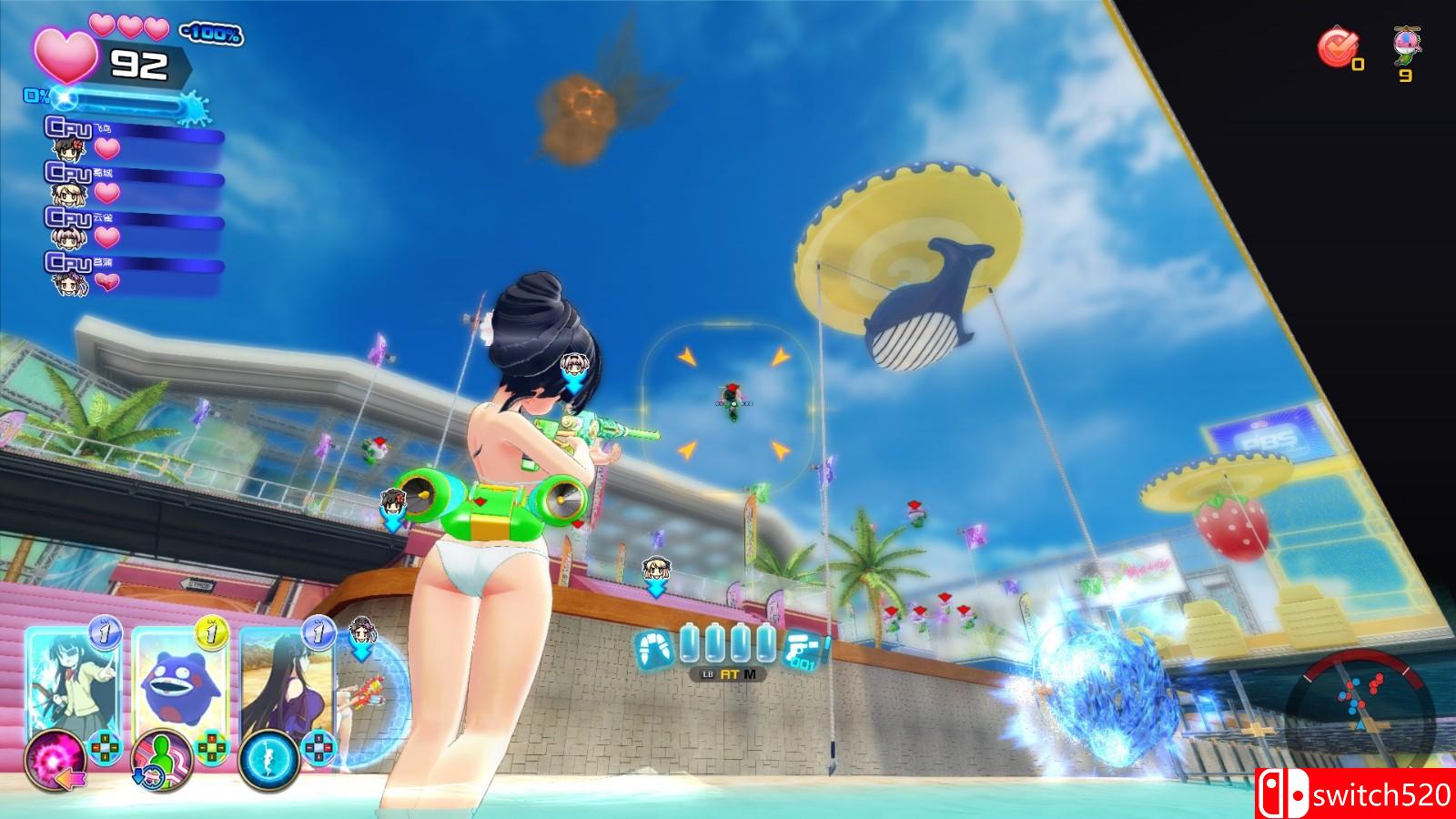 《闪乱神乐：沙滩戏水》游戏截图2