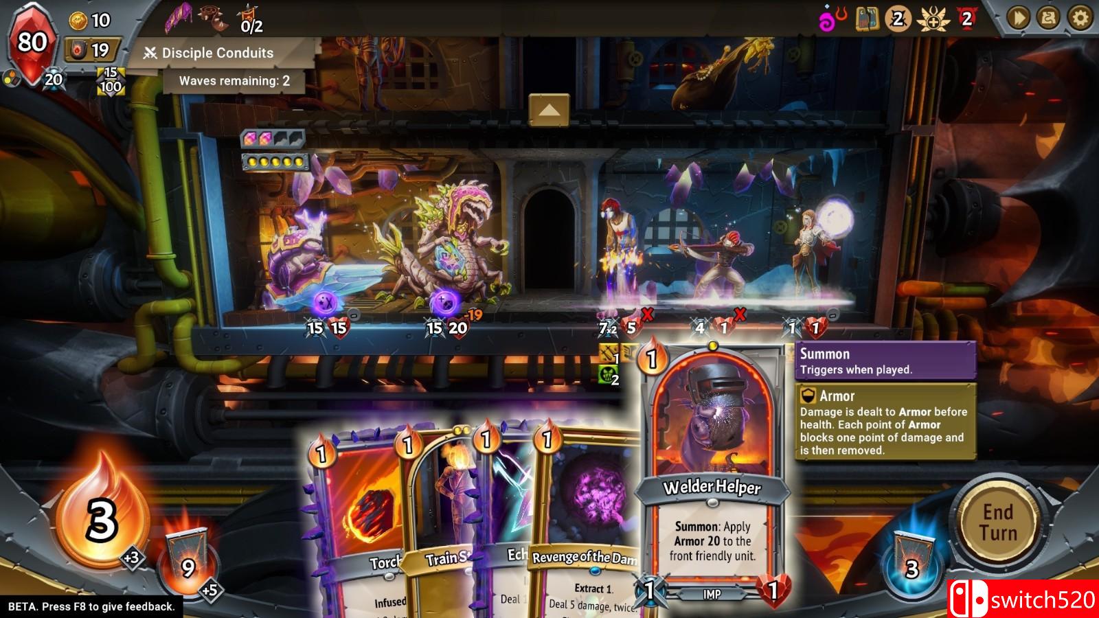 《怪物火车》游戏截图2