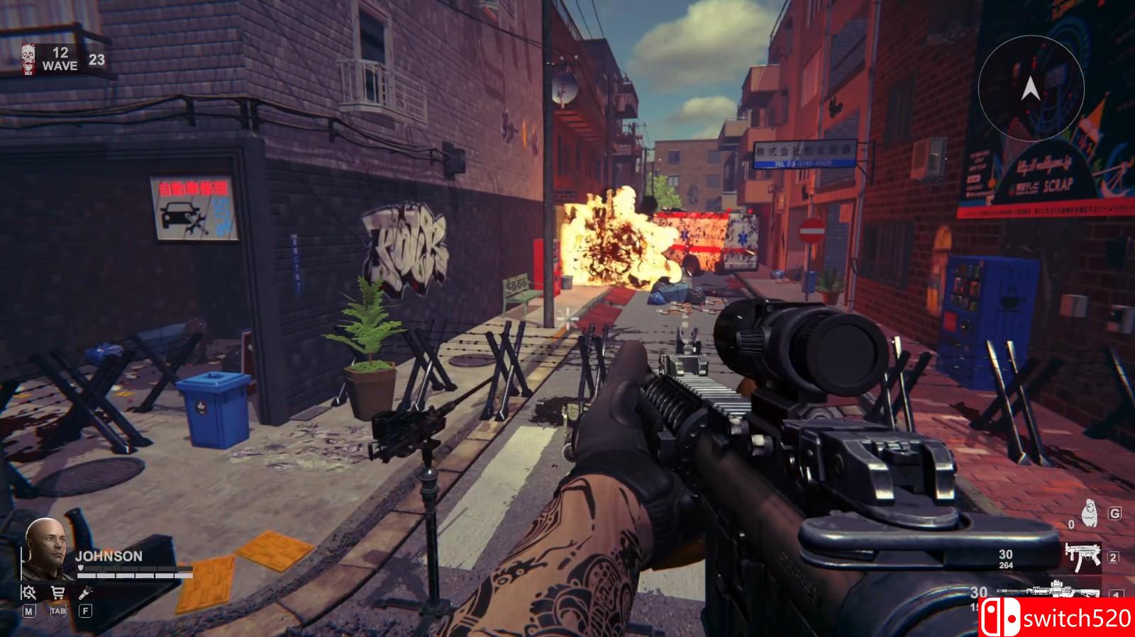 《血与丧尸》游戏截图4