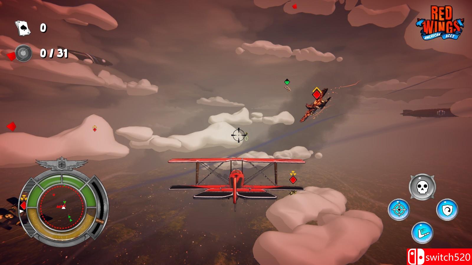 《红色翅膀：美国王牌》游戏截图1