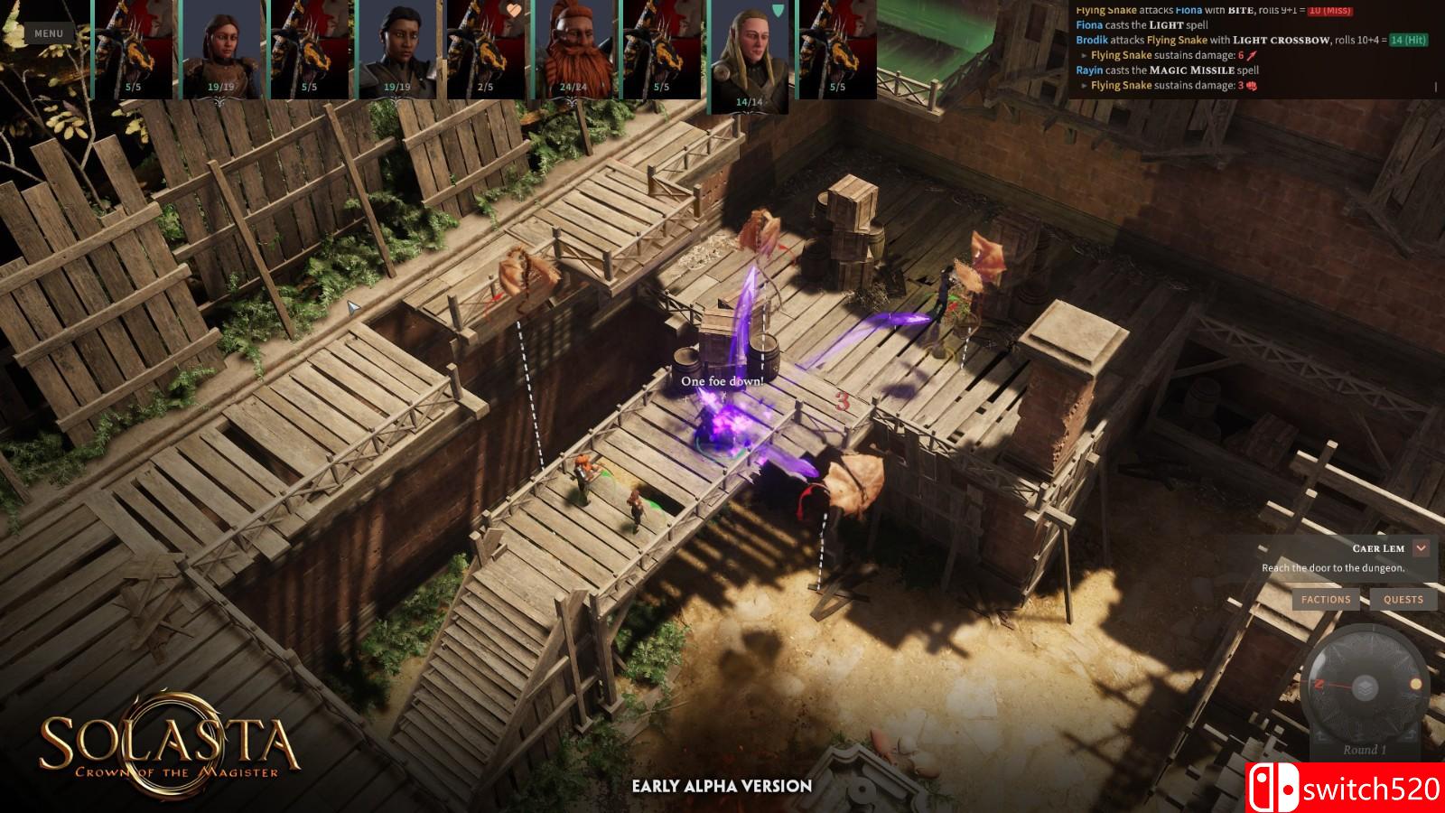 《索拉斯塔：法师之冠》游戏截图2