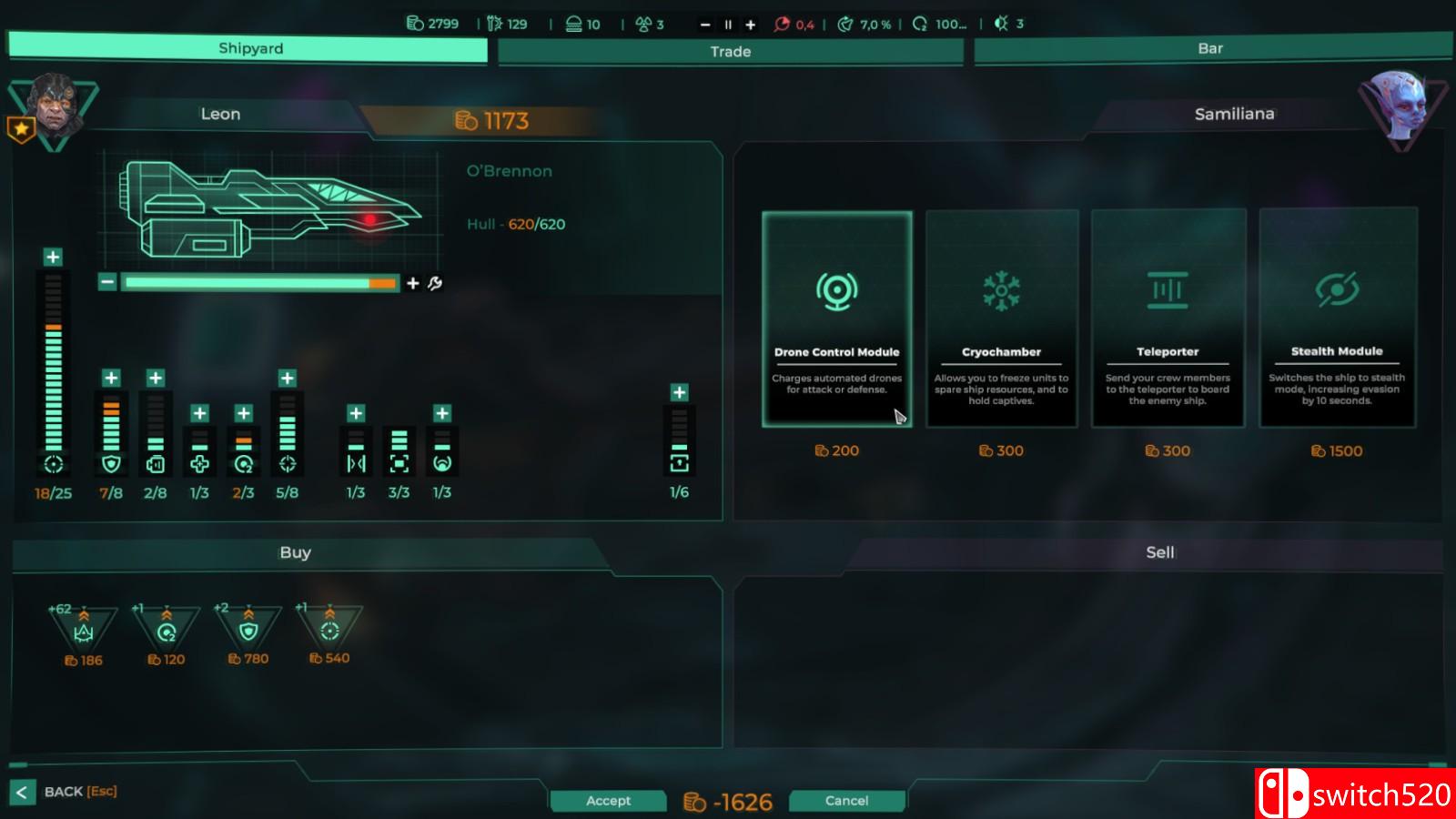 《特里贡：太空故事》游戏截图6