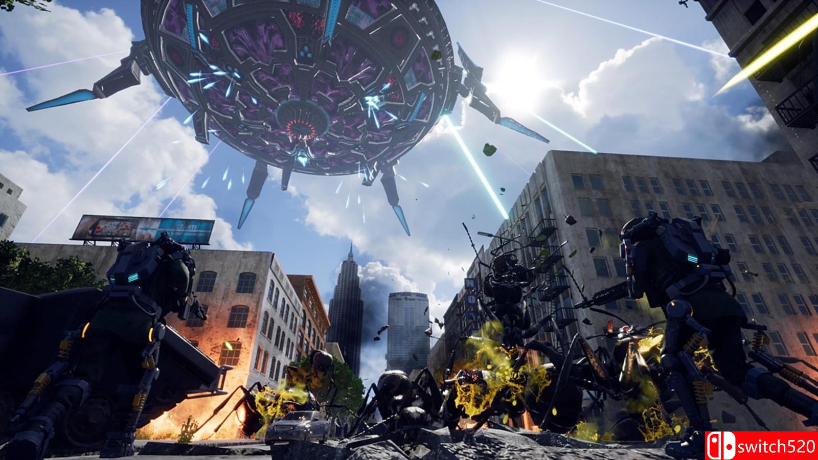 《地球防卫军：铁雨》游戏截图3