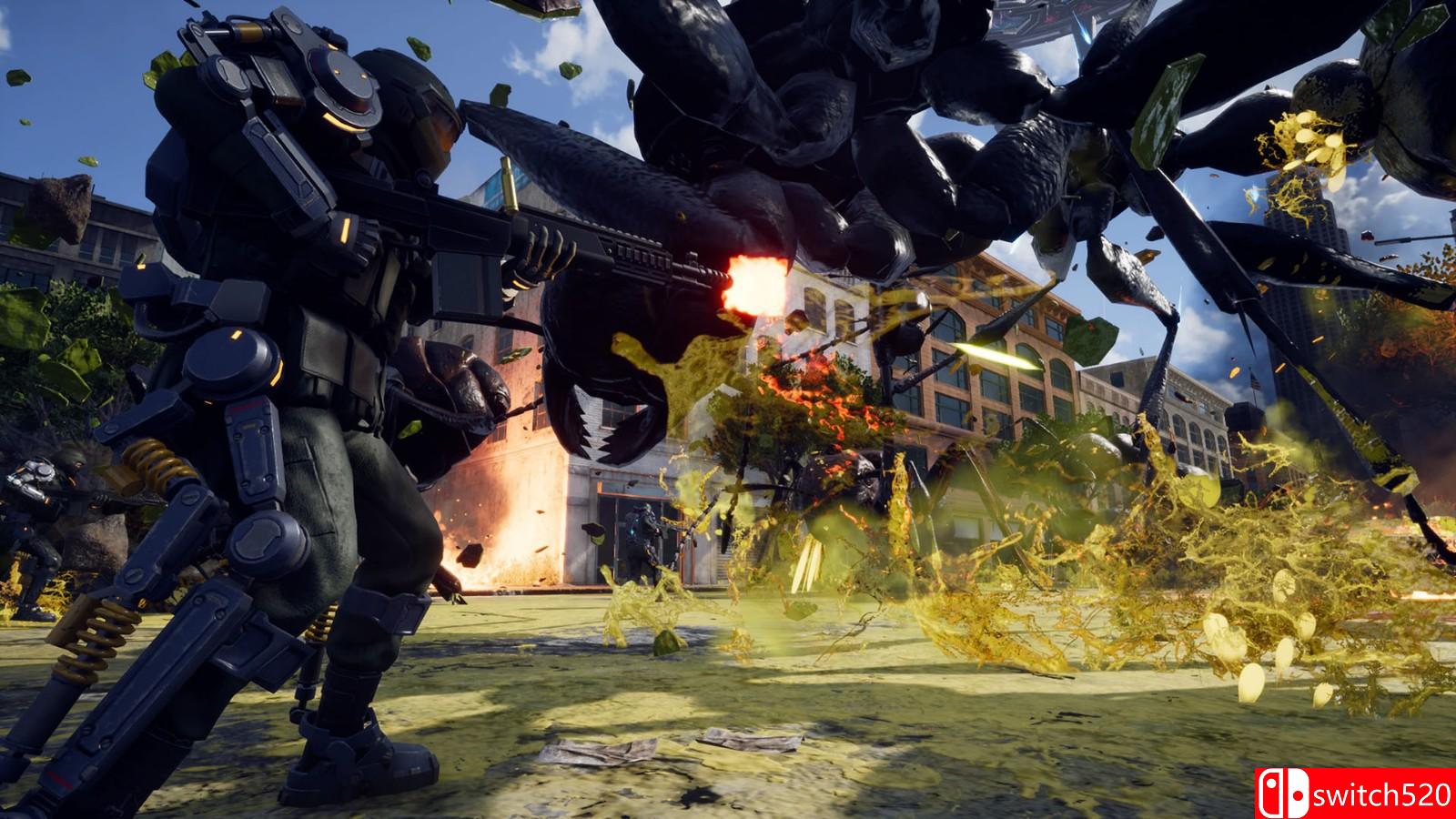 《地球防卫军：铁雨》游戏截图4