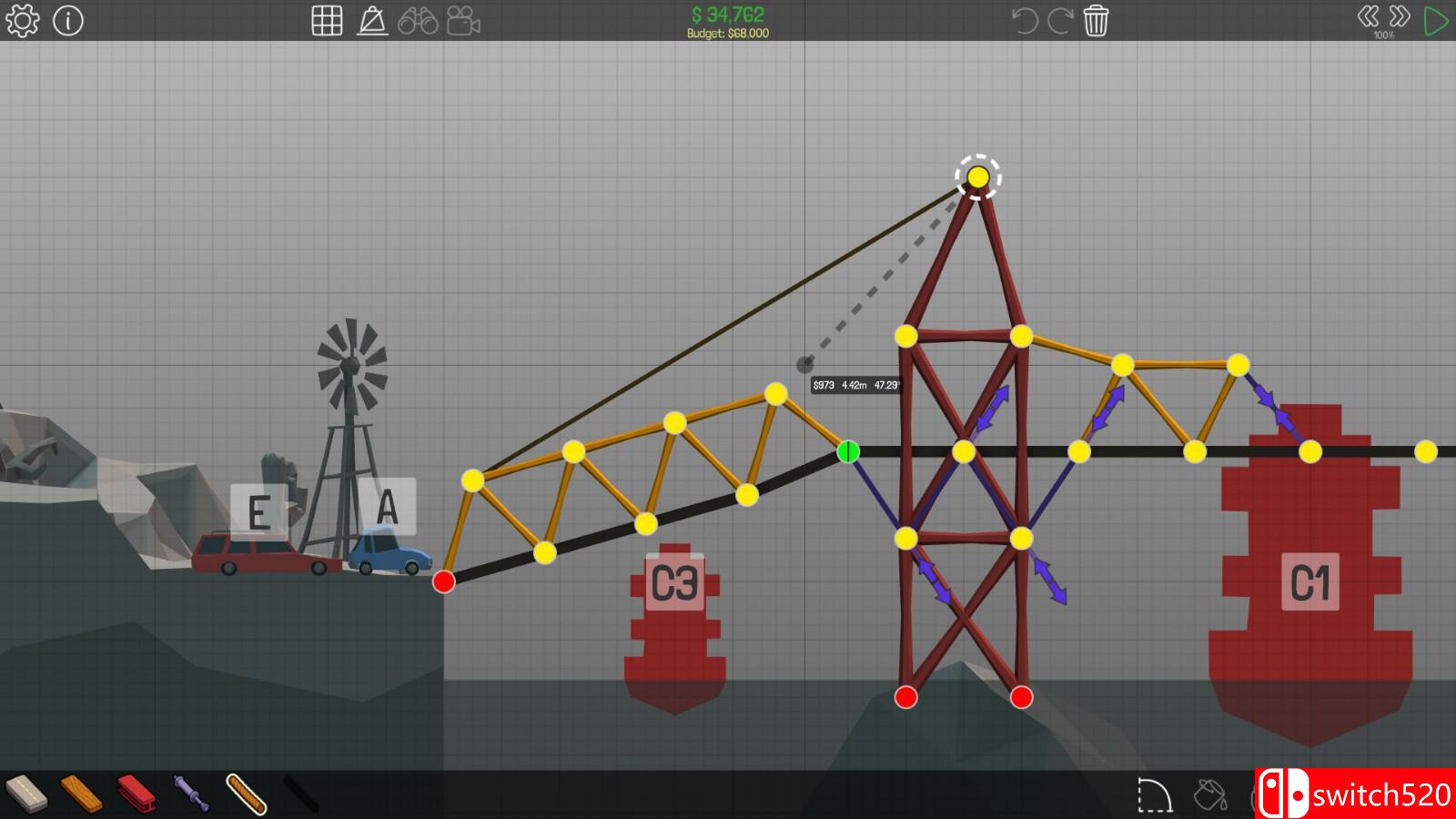 《桥梁建造师》游戏截图1
