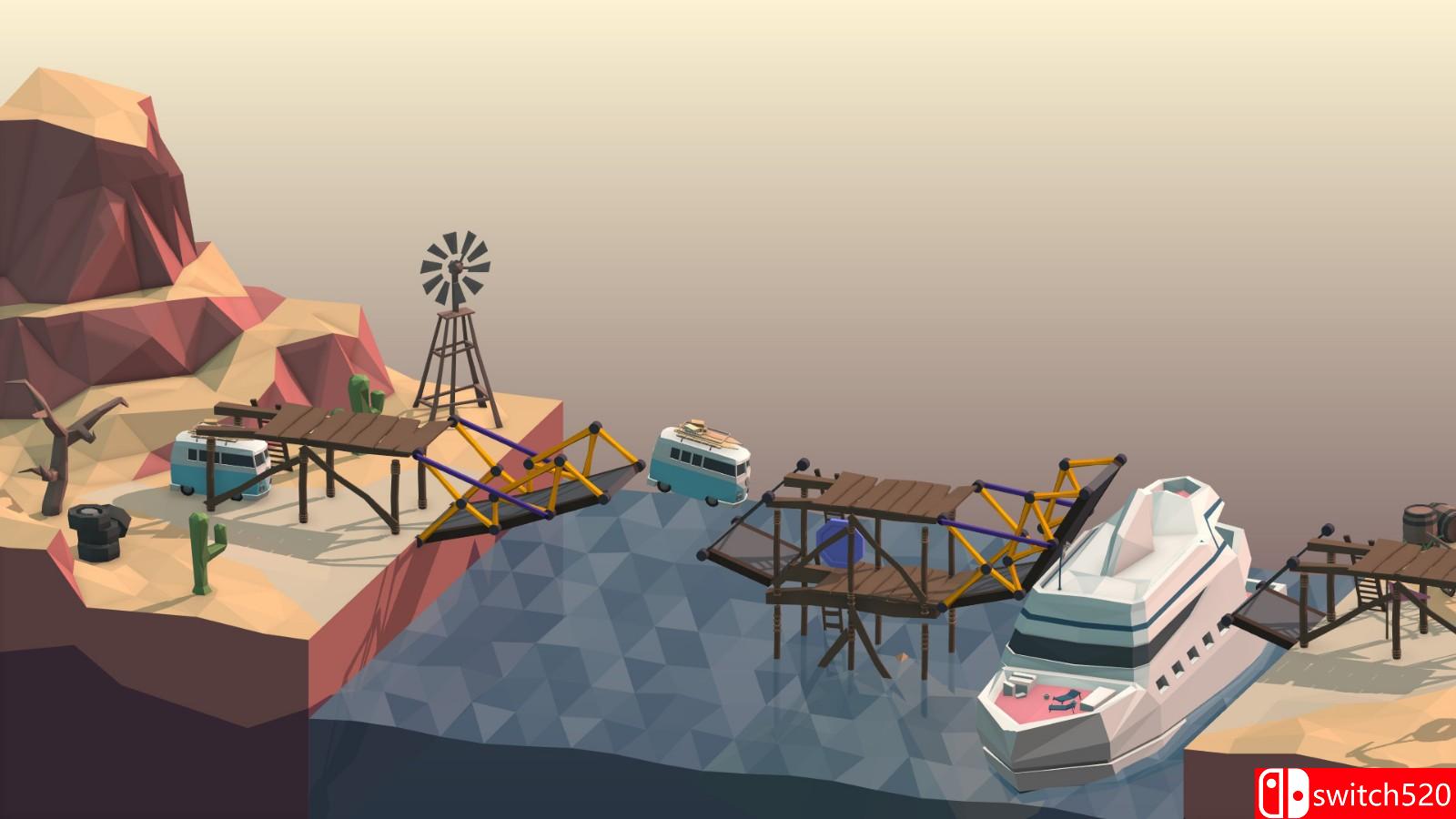 《桥梁建造师》游戏截图5