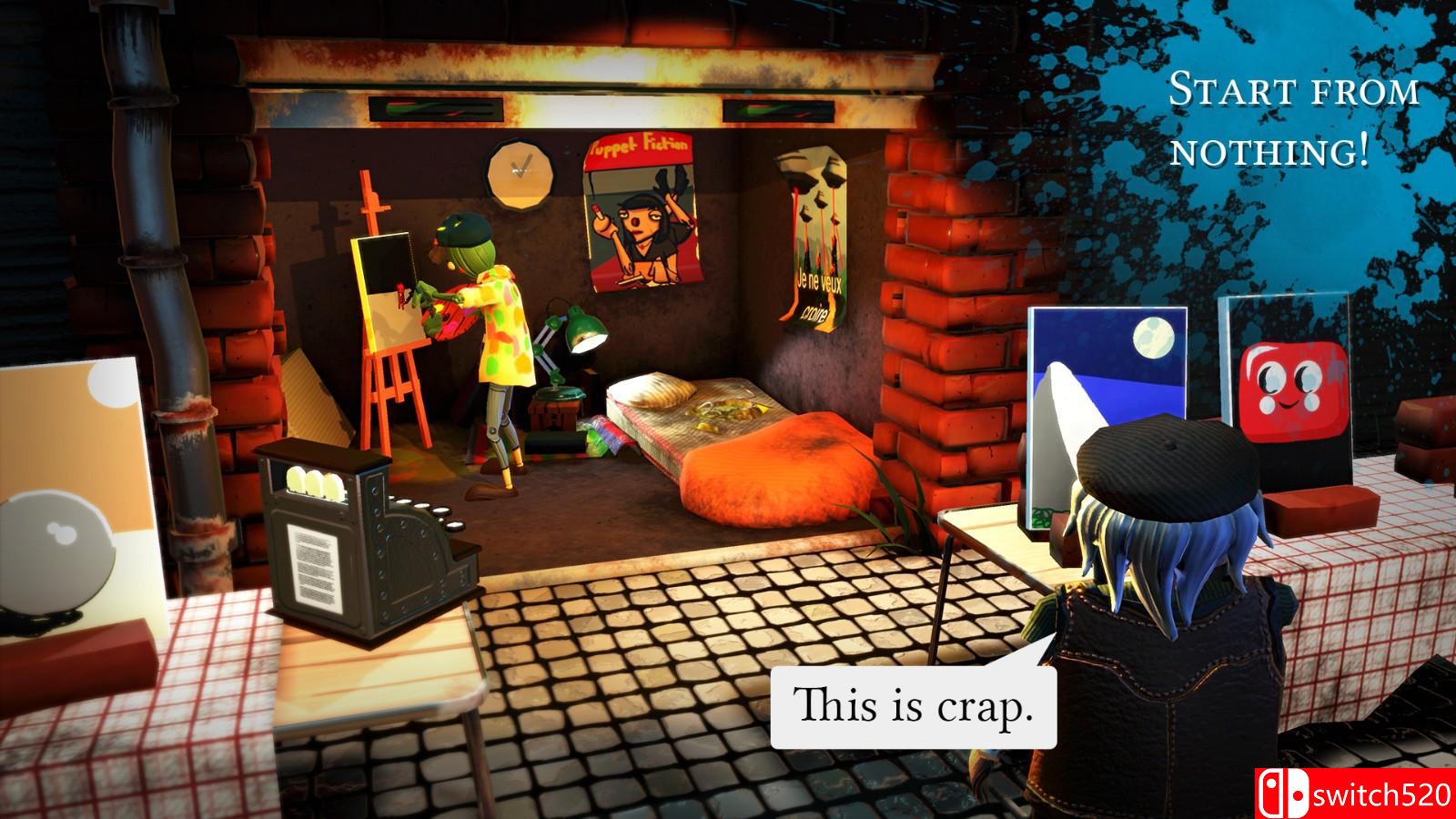 《饥饿派画家》免安装简体中文绿色版_1