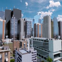 《高层都市》游戏封面