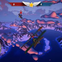 《红色翅膀：美国王牌》游戏封面