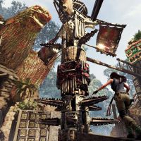 《古墓丽影：暗影 克劳馥版》游戏封面