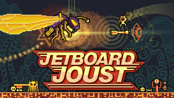 喷射板战斗：下一代复古游戏 Jetboard Joust_0