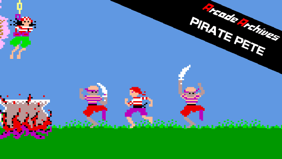 街机：海盗皮特 Arcade Archives PIRATE PETE_0