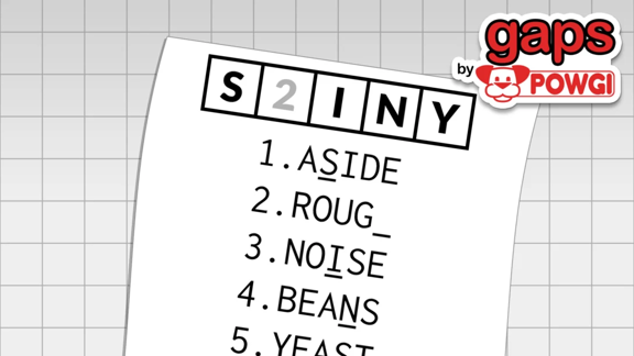 POWGI单词填空 Gaps by POWGI_0