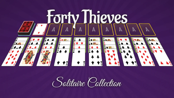 四十大盗接龙合集 Forty Thieves Solitaire Collection_0