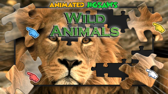 野生动物动态拼图 Animated Jigsaws:Wild Animals_0