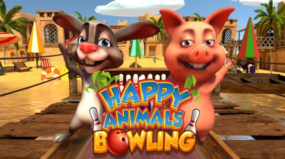 欢乐动物保龄球 Happy Animals Bowling 游戏封面
