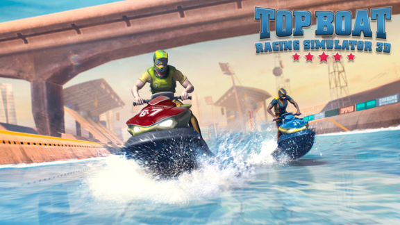 顶尖快艇:竞速3D Top Boat Racing Simulator 3D_0