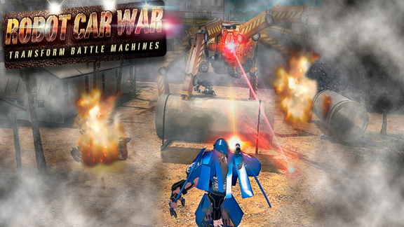 机器人汽车战争：改造战斗机器 Robot Car War: Transform Battle Machines_0