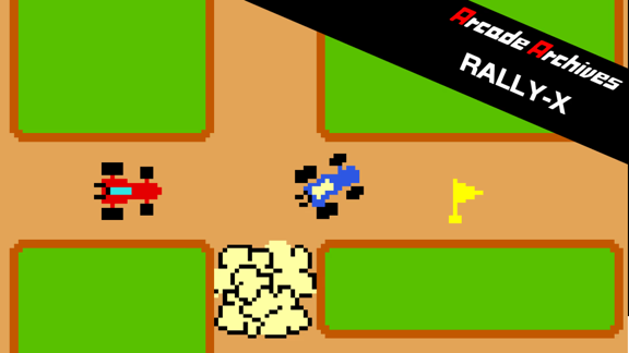 街机：拉力赛X Arcade Archives RALLY-X_0