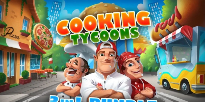 烹饪大亨1：三合一 Cooking Tycoons: 3 in 1 Bundle_0