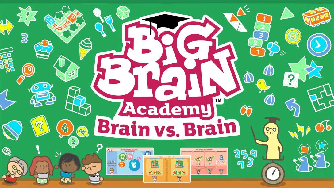灵活脑学校 一起伸展大脑  Big Brain Academy Brain vs. Brain_0