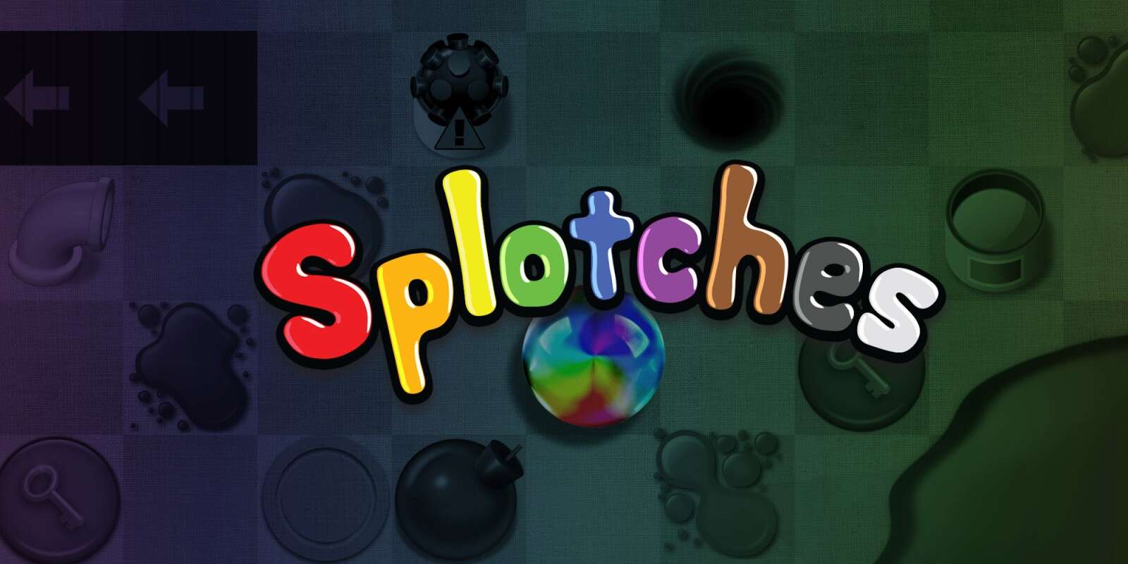 绘色彩虹球 Splotches_0
