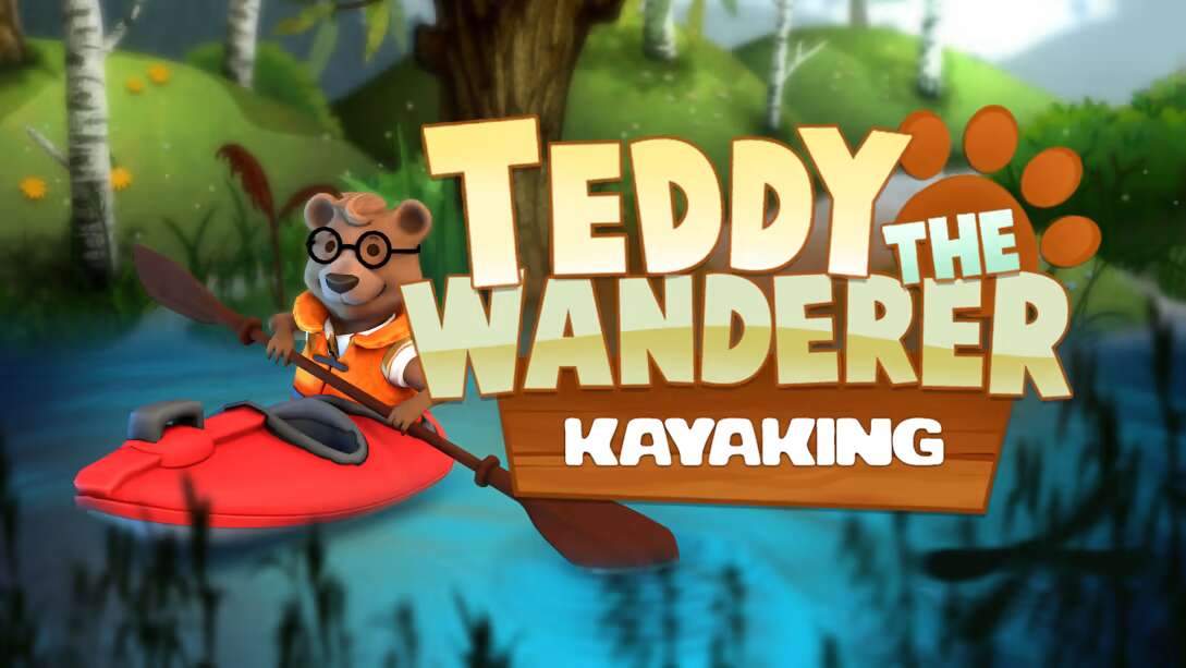 大耳熊泰迪:皮划艇丨Teddy the Wanderer Kayaking_0