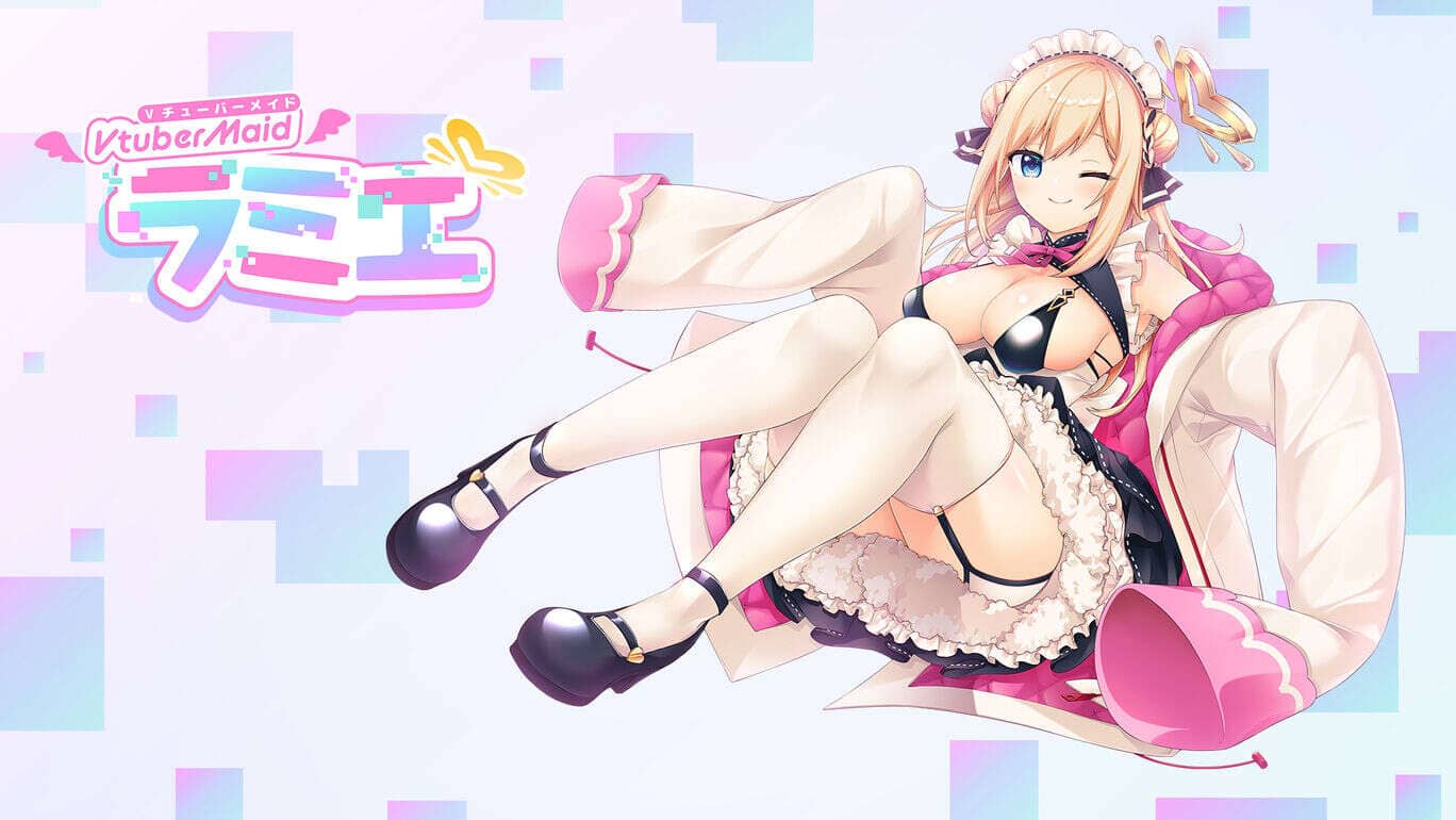 虚拟主播丨VtuberVirtual Maid Streamer Ramie丨Vtuberメイドラミエ_0