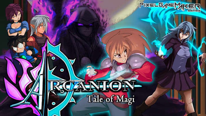 像素游戏制作大师 荒漠 魔法传说  Pixel Game Maker Series ARCANIONTALE OF MAGI_0