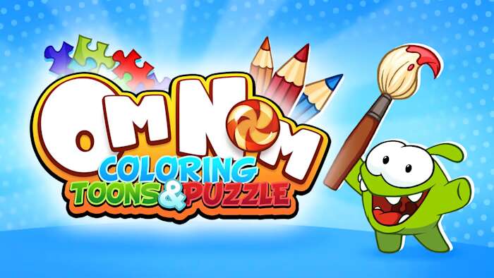 Om Nom：着色、卡通和拼图  Om Nom Coloring, Toons and Puzzle_0