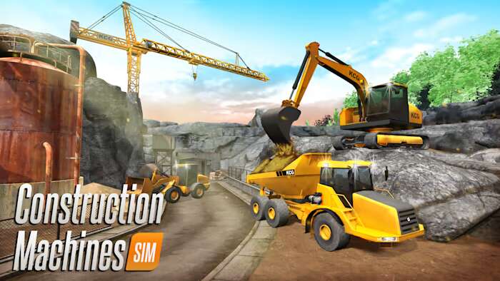 Construction Machines SIM Bridges, buildings and constructor trucks simulator_0