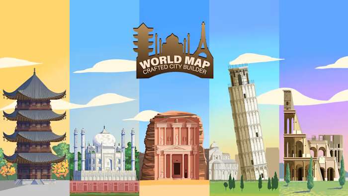 世界地图：精心打造的城市建设者丨World Map Crafted City Builder_0