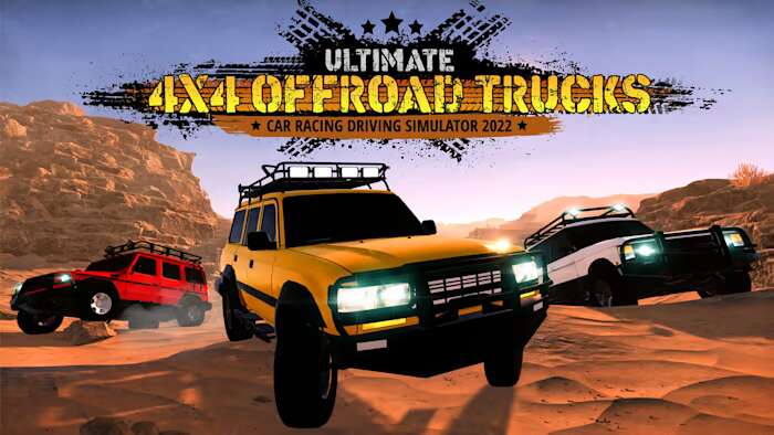 终极4×4越野车：赛车驾驶模拟器2022丨Ultimate 4×4 Offroad Trucks Car Racing Driving Simulator 2022_0