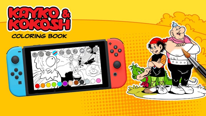 蚕和可可涂画丨Kayko & Kokosh Coloring Book_0