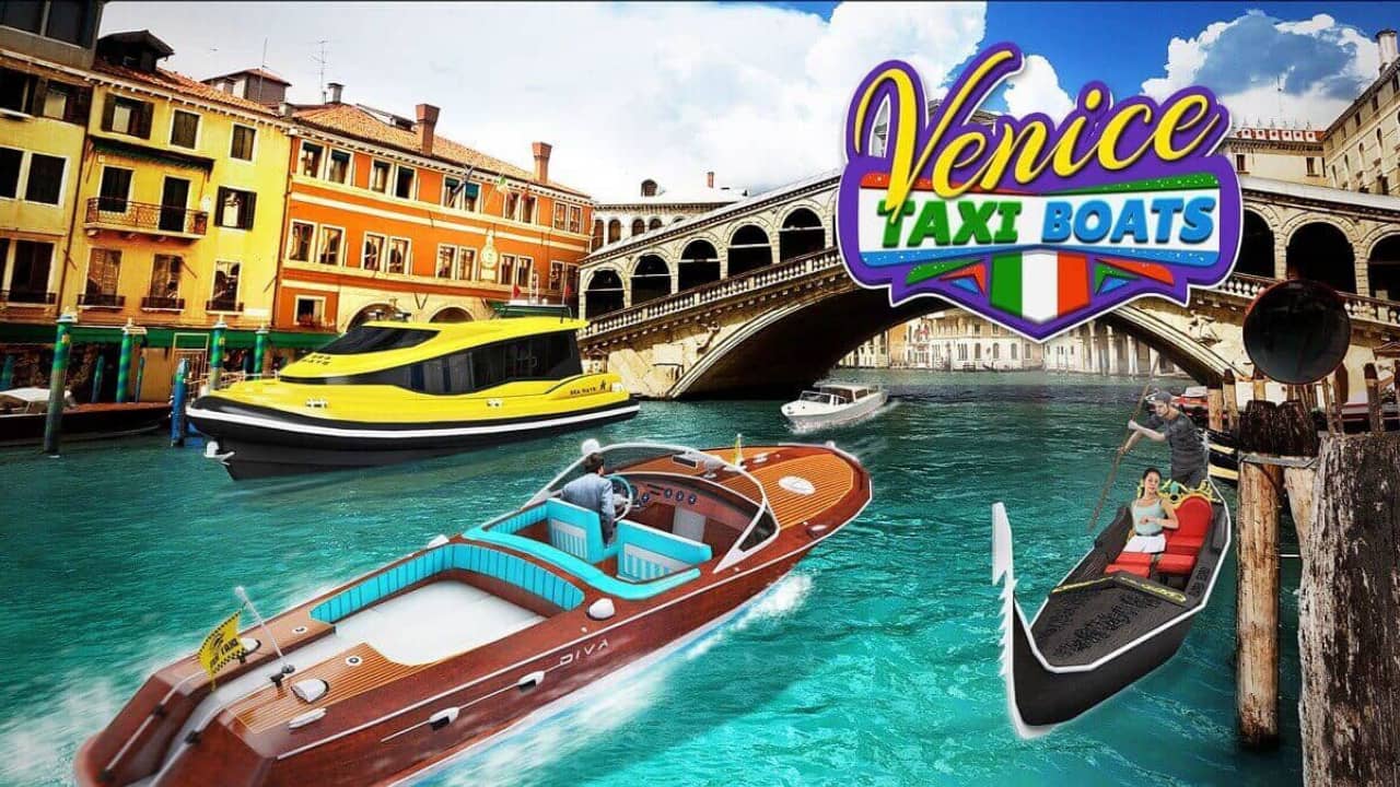 威尼斯出租车船丨Venice Taxi Boats_0