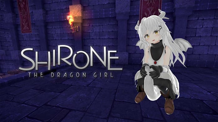 Shirone 龙族少女丨Shirone, the Dragon Girl_0