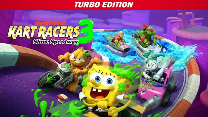 尼克国际儿童频道卡丁车3：史莱姆赛道丨Nickelodeon Kart Racers 3 Slime Speedway_0